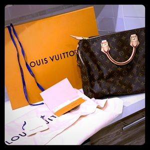 LOUIS VUITTON SPEEDY35MM BRAND NEW WITH TAGS